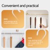 Tingheng Vinyl Coated S Hooks for Hanging 4 Inch White