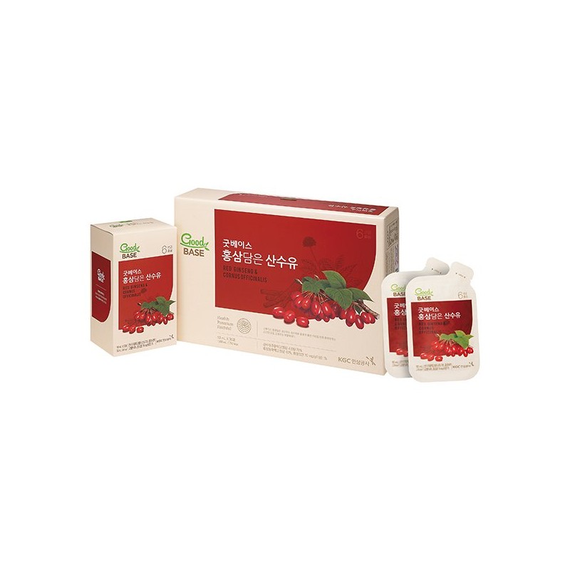 [정관장] 굿베이스홍삼담은 산수유(50ml30포) [Jeonggwanjang] Good Base Red Ginseng with Cornelian