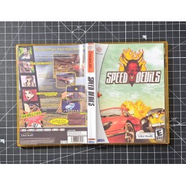 Unbranded Dreamcast Speed Devils Custom Case - NO Game or Manual