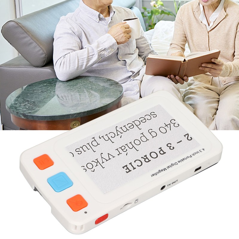 YS010 Digital Reading Magnifier Portable Electronic Video Magnifying Glass Reading