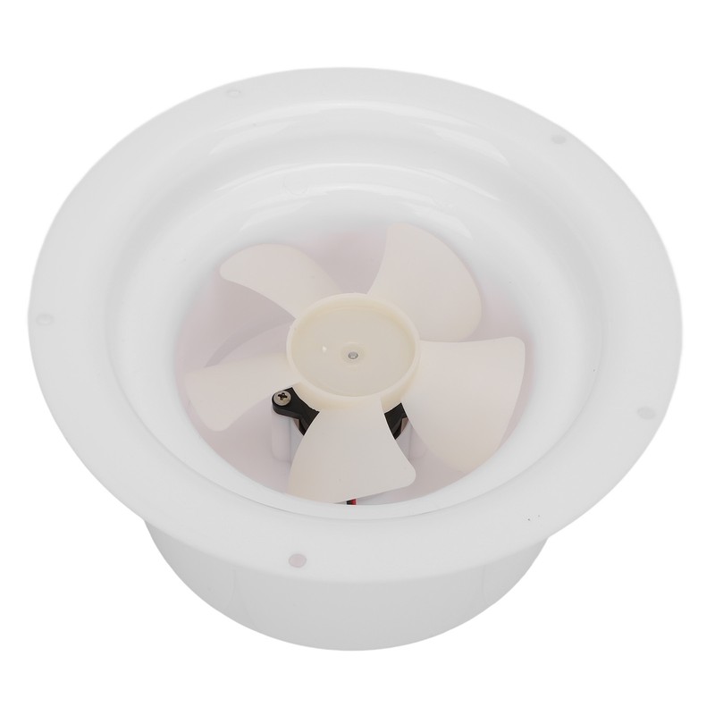 Solar Powered Vent Fan with Mounting Screws Ceiling Exhaust Ventilation