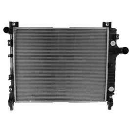 TRQ Radiator Assembly Aluminum Core Compatible with 00-04 Dodge Dakota 00-03 Durango CH3010286 CU2294