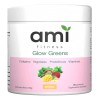 Polvo Ami Fitness Glow Green Colágeno Probióticos Jugo Verde