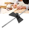 Center Point Finder Circular Workpiece Positioning Scriber Aluminum Strip Woodworking