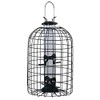 Audubon Wild Bird 1.25 lb. Plastic/Wire Caged Tube Bird Feeder 4 ports