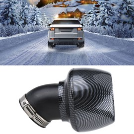 Motorcycle Air Filter Carbon Fibre Universal Motorcycle Air Filter Purifier Accessory for 150cc - 250cc Motorcycle Scooter ATV Dirt Bike (35mm)