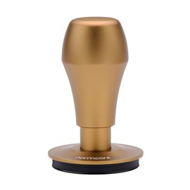 Normcore 53.3mm Coffee Tamper V4, Spring Loaded Tamper With Stainless Steel Flat Base, Bronze Handle with Titanium PVD Flat Base, Compatible with 54mm Breville Espresso Portafilter