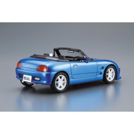Aoshima Bunka Kyozai 1/24 The Tuned Car Series No. 37 Suzuki Mora Sports EA11R Cappuccino 1991 Plastic Model