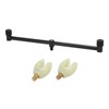 Carp Fishing Rod Support Buzz Bar with Luminous Head Aluminum