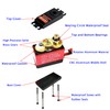 Rcmall RDS3218 Digital Servo, 20KG Dual-Axis High Torque, Waterproof IP66,
