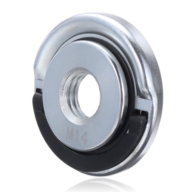 Mesee 2 Pieces M14 Quick Clamping Nuts Angle Grinder Locking
