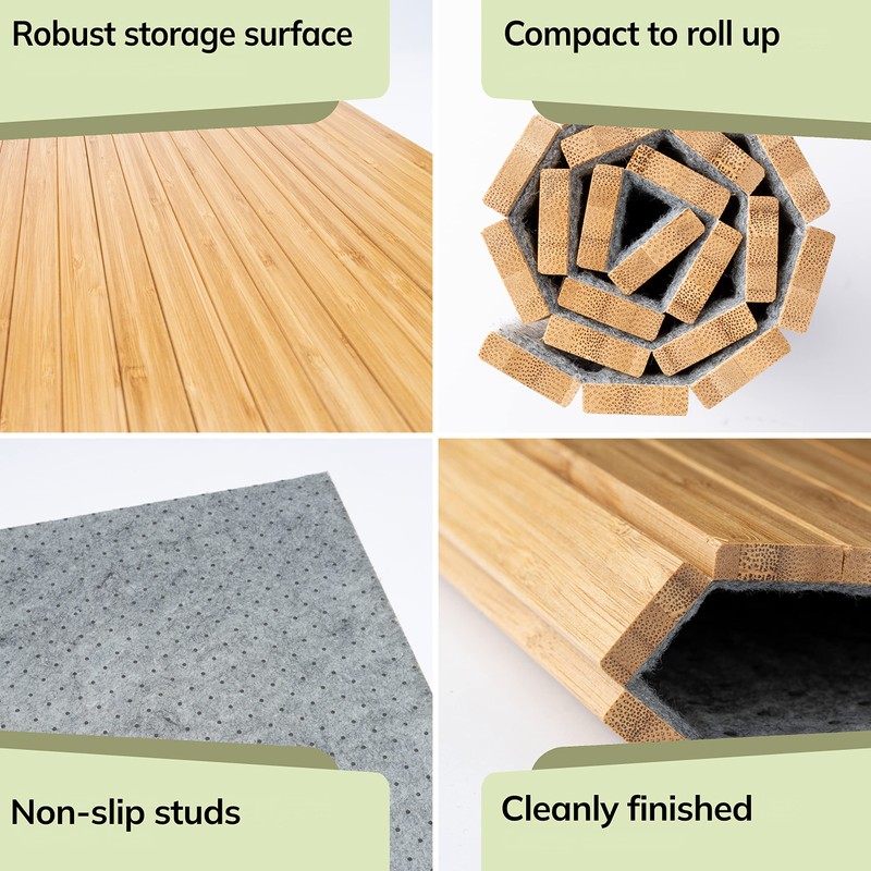BAM BOO BOX - Sofa Arm tray, Bamboo Sofa tray,