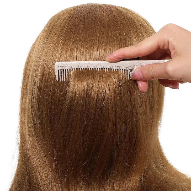 Hair Combs Bulk, Disposable Wheat Straw Combs Individually Wrapped Combs