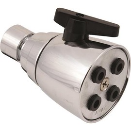 PROPLUS GIDDS-194205 Shower Head 2" Face 4 Jets Chrome, 2.5 Gpm - 194205