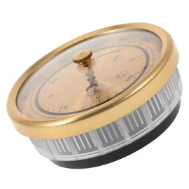 CAXUSD Dial Barometer Pressure Gauge Tool Portable Weather Device with Thermometer and Hygrometer for Home Use Compact All Pressure Gauge