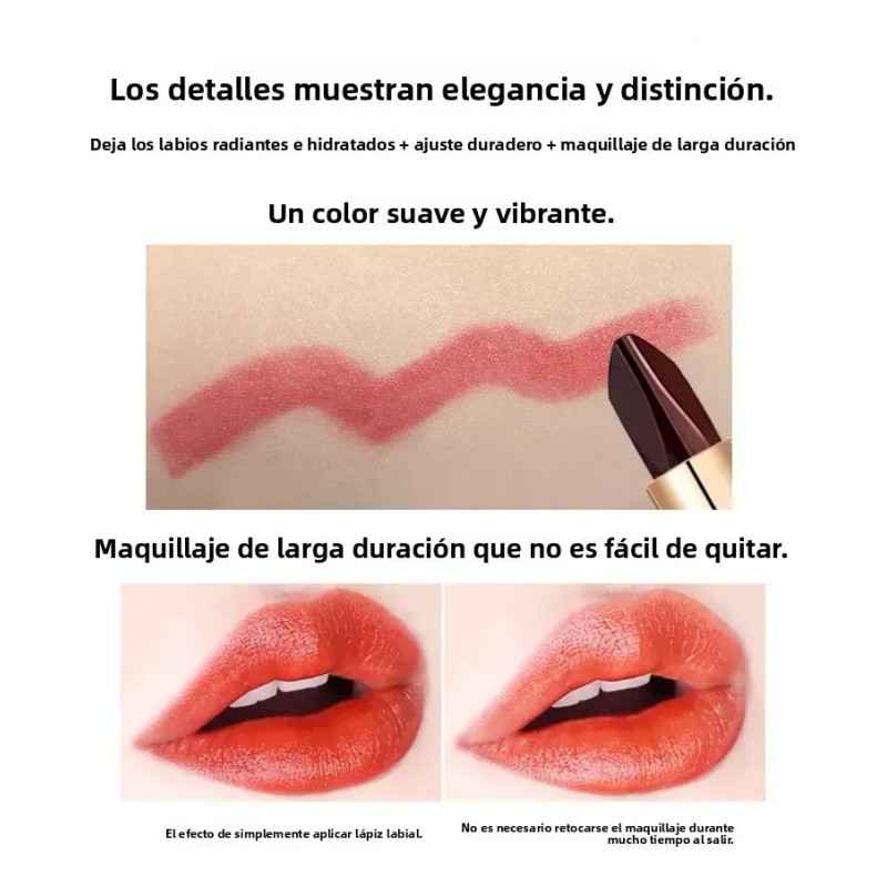 Vibely Labial Que Cambia De Color No Transfiere Agua