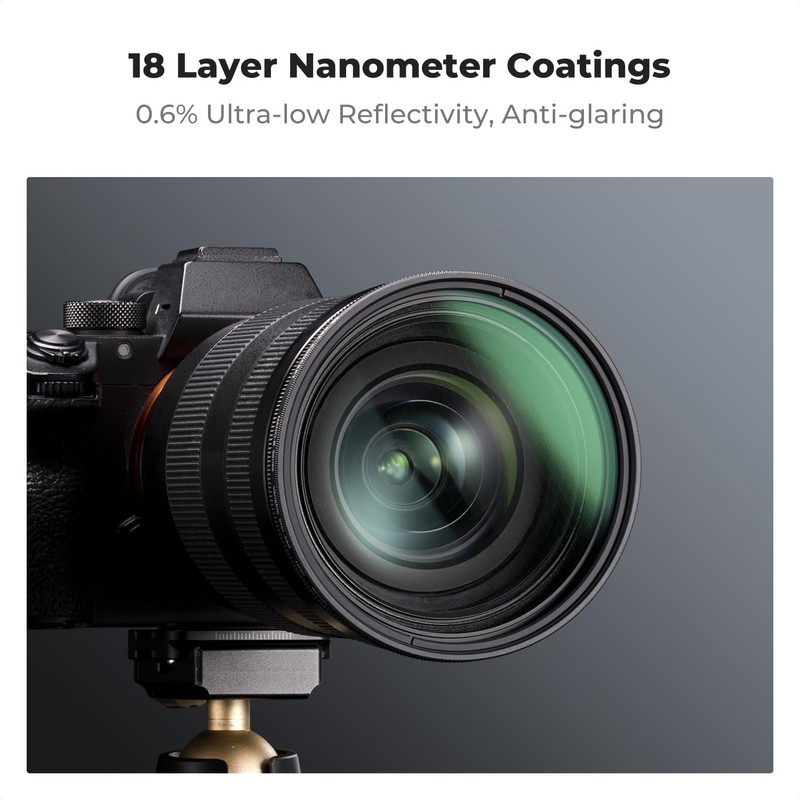 K&F Concept 72mm Variable Star Filter, 4 Points 8 Points