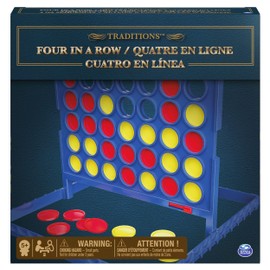 Spin Master Cardinal, Juego de Mesa Cuatro en Línea para Todas Las familias