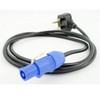 Penn Elcom LEPUK2FCA: Comus 2M Power Lead 13A UK Plug