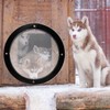 QWORK 2 Packs Dog Fence Window - 12.2 inch Acrylic