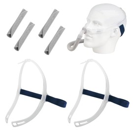 PalpitateC Replacement Headgear with Silicone Frame Compatible with ResMed Swift FX Nasal Pillows CPAP Mask - 2 Pack