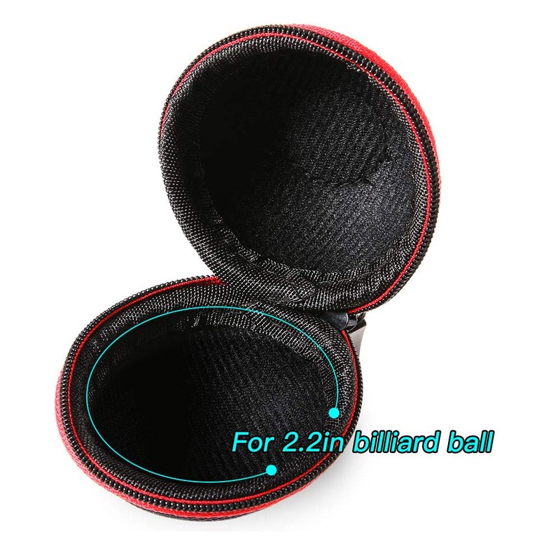 Lixada Cue Ball Case Clip-on Attaching Billiard Balls Holder Cue