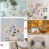 Fishing Net with Shells 200 cm x 150 cm Fishing