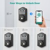 AkaGear Keyless Entry Door Lock with APP Control - Fingerprint