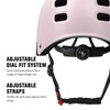 Youth Kids Bike Helmet, Skateboard Bicycle Helmet for Age 3-5-8-10-12-14