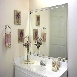 Mirror Install Kit, Clear Mirror, 60 in. L, 14111