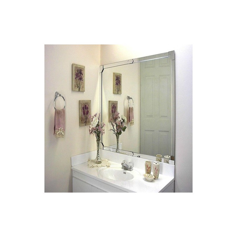 Mirror Install Kit, Clear Mirror, 60 in. L, 14111