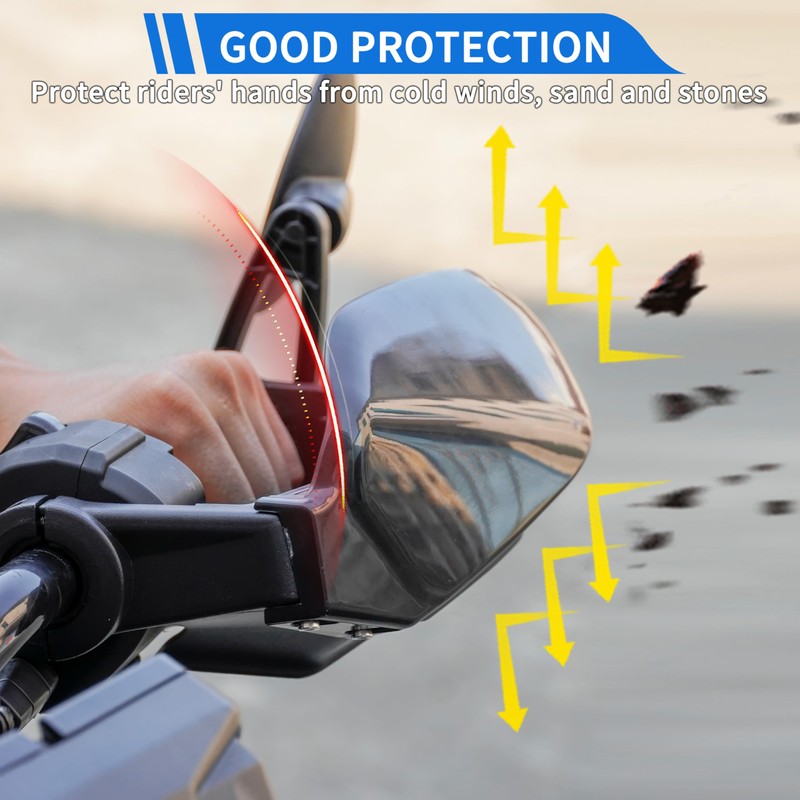 KATIMOTO Handguards Wind Deflector for Can Am Ryker All Models,