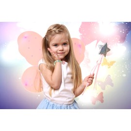 Butterfly Candy - 24 Butterfly Shaped Candy Bracelets Indvidually Wrapped Bulk - Great for Butterfly Party Favors