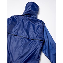 [ウィンターチェリー] 防水 透湿 総裏メッシュ アドベントレインスーツ 上下セット ネイビー LL