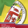 G128 Los Angeles City Flag 3x5FT Printed 150D Polyester California