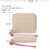 Beaure B-24096 Women's Genuine Leather Short Wallet, Round Zipper, Mini