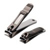 ILLILOTS Nail Clippers Set with Build-in Nail File, Durable Sharp