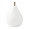 Mud Pie Ceramic Pear Sitters, White