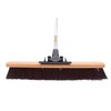 FlexSweep Unbreakable Commercial Push Broom (Contractors 24 Inch) Coarse Bristles