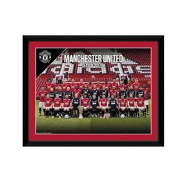 GB eye Ltd, Manchester United, Team Photo 17/18, Framed Print 20x15cm, Wood, Various, 24 x 20 x 2.4 cm