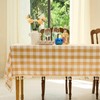 Midsummer Breeze Table Cloth Square Table-Rustic Gingham Tablecloth Buffalo Plaid