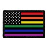 US Flag - Rainbow Stripes | Hook and Loop Attach