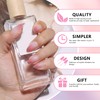 MOTIBACK Press On Nails, 24 Pcs of Stylish Fake Nails,