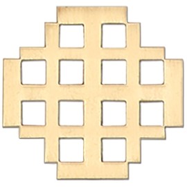 Jerusalem Cross Lapel Pin
