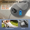 Dyhodu 3-in-1 Electric Back Massager Pillow, Rechargeable Lumbar Support Cushion