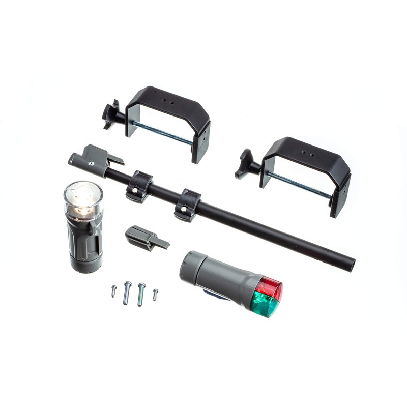 Attwood 14194-7 Portable Navigation Light Kit, LED Bow Light, LED
