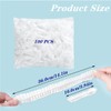 100 pcs cling cover,Elastic Transparent Stretch Food Storage Covers,reusable plastic