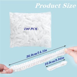 100 pcs cling cover,Elastic Transparent Stretch Food Storage Covers,reusable plastic wrap, for Fruits Leftovers Picnic Sourdough Baking, for Hotels, fruit shops, restaurants, families