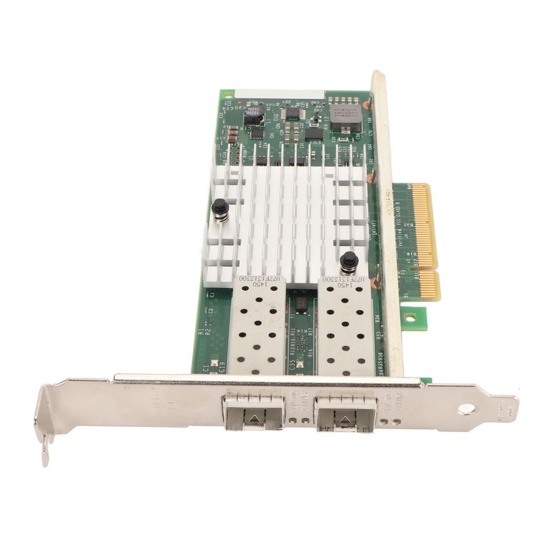 Server Adapter 10Gbps 2 SFP Ports PCI Express X8 Plug