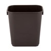 Mix.Home 10 Gallon Brown Rectangular Wastebasket Restaurant Trash can Commercial